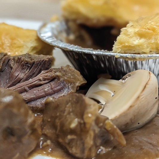 Steak & Mushroom Pie - 30/Case