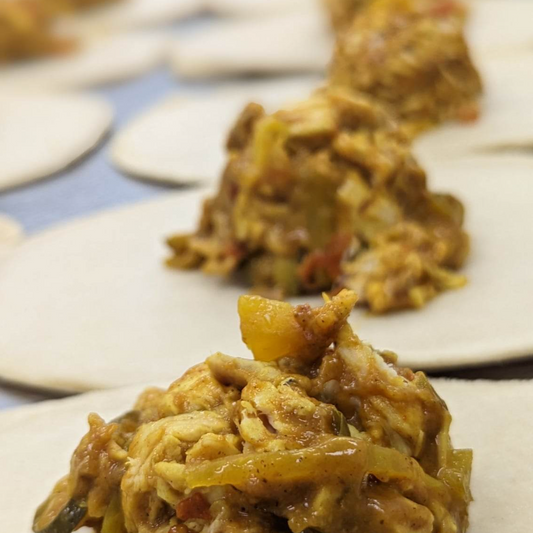 Chicken Curry Pasty - 50/Case